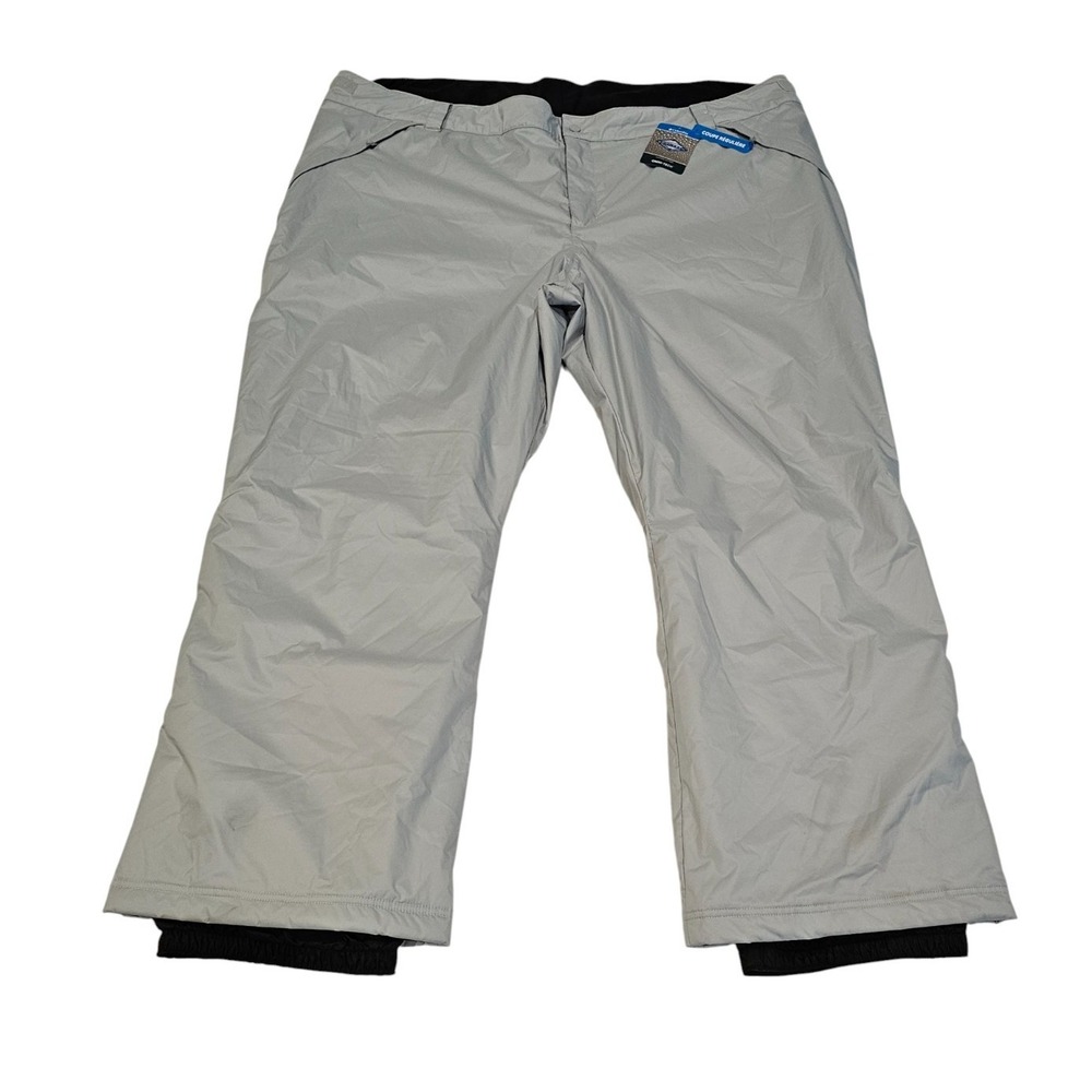 Columbia Women's Slope Seeker Insulated Pants Ski Snowboarding Snow Gray 3X 3XL‎